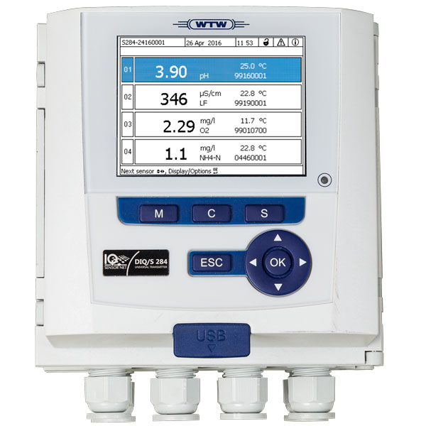 DIQ/S 284 – Controller for the IQ SENSOR NET - WTW